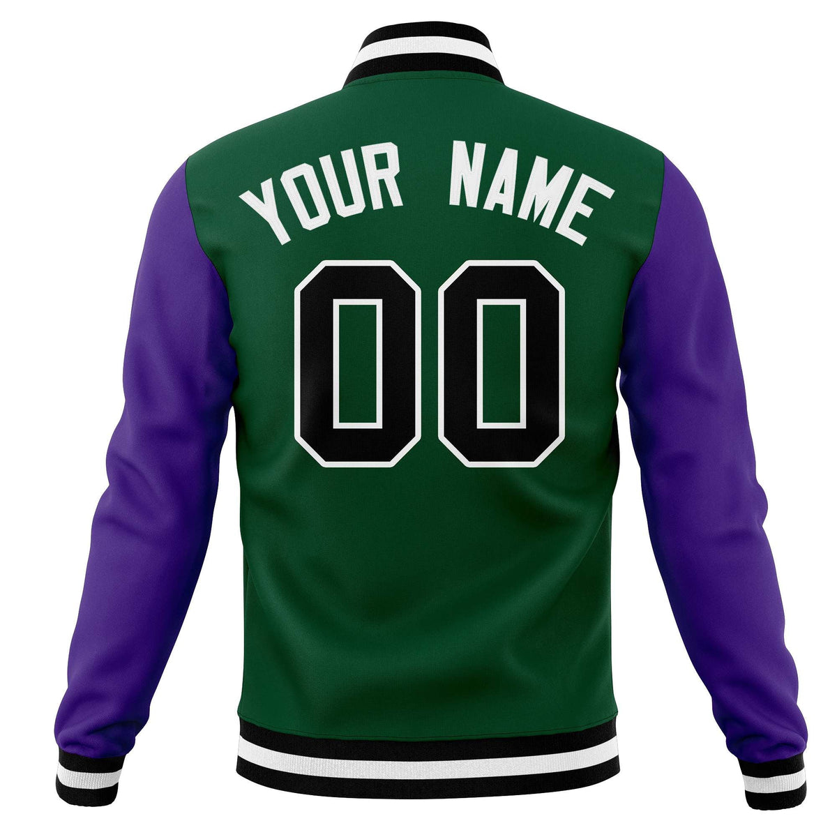 Custom Varsity Letterman Jacket Personalized Full-Snap Stitched Baseball Coats