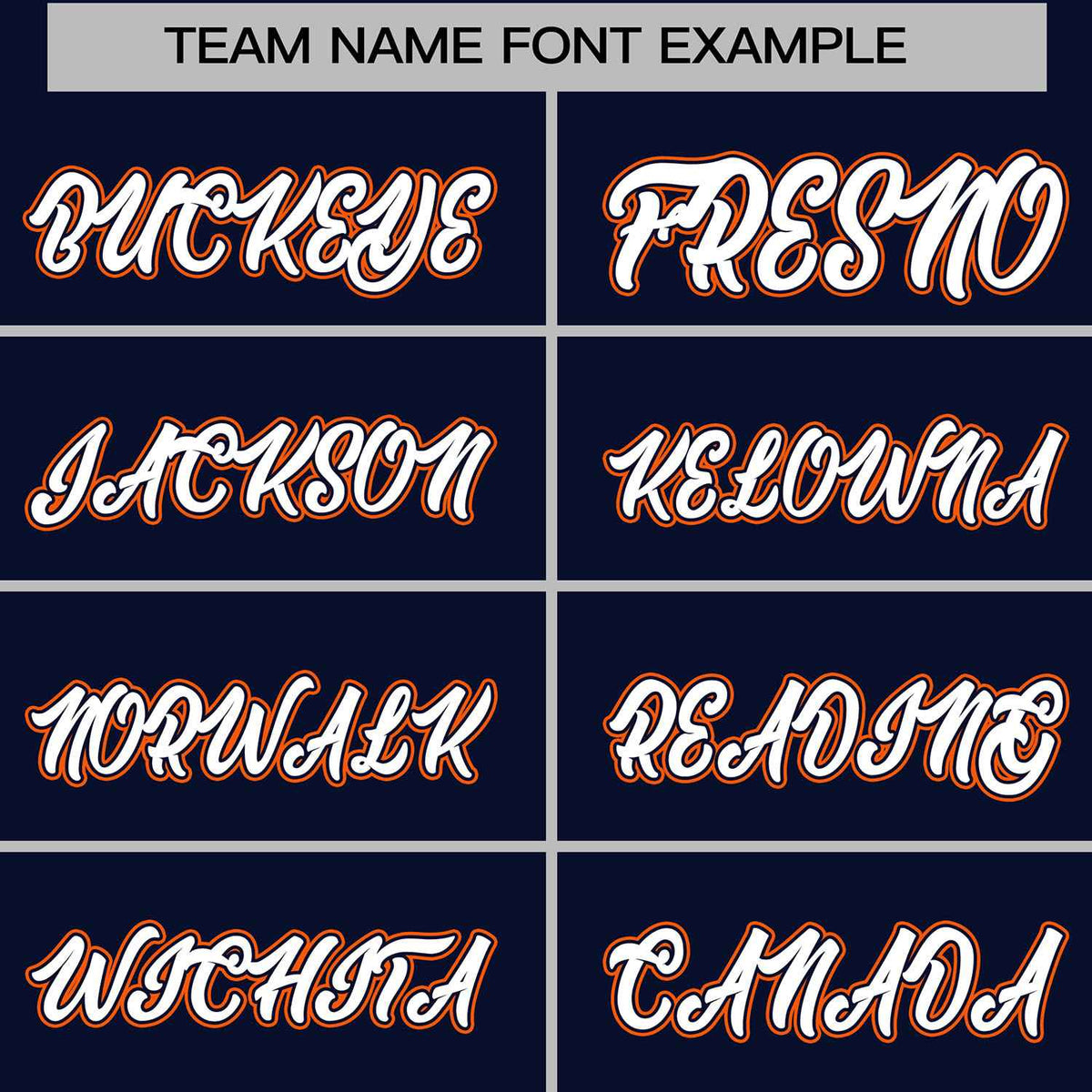 Custom Orange Navy-White Color Block Bomber Varsity Baseball Jacket