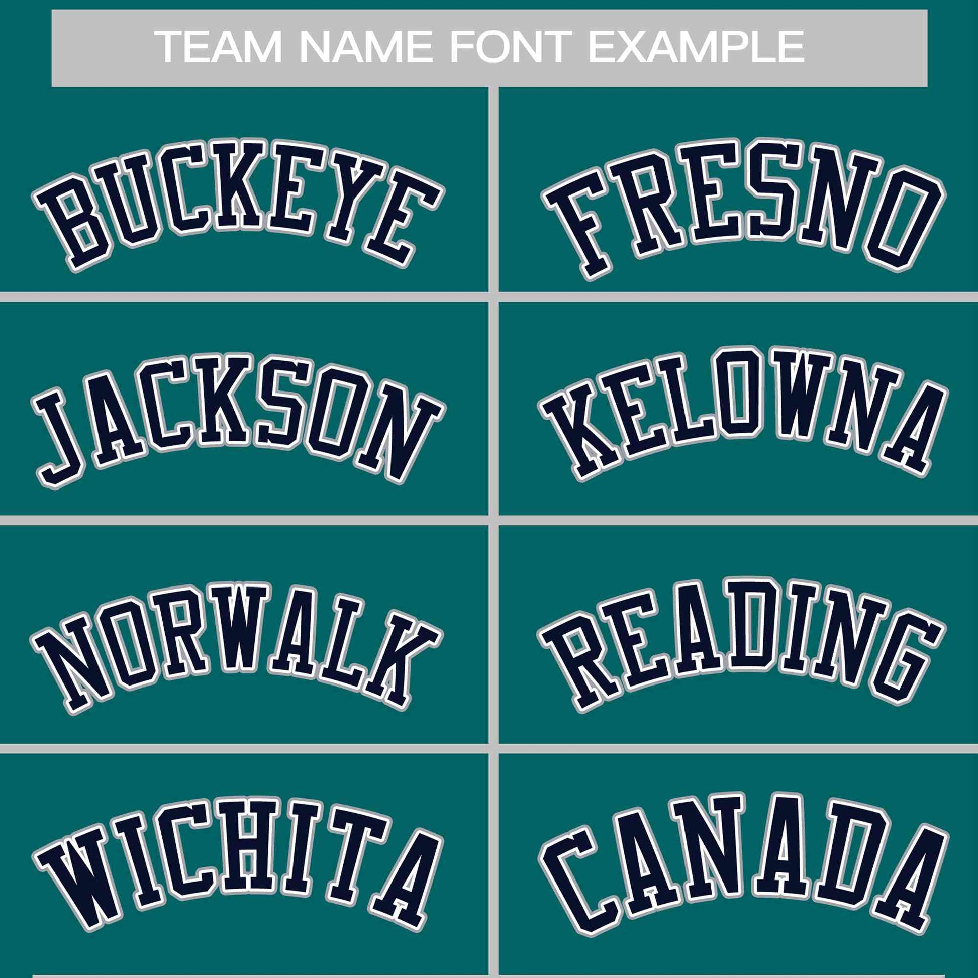 Custom Aqua Navy Varsity Full-Snap Classic Style Letterman Baseball Jacket