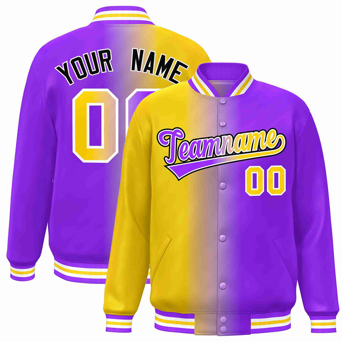 personalized  your own varsity jacket stitched &amp; details
