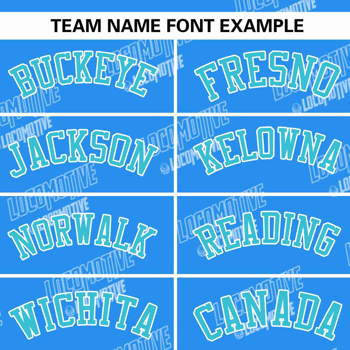 Custom Powder Blue Sky Blue-White Letter Full-Zip Varsity Bomber Jacket