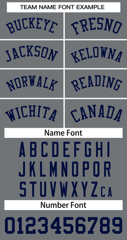 Custom Dark Gray Navy Classic Tops Basketball Jersey