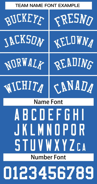 Custom Blue White Classic Tops Basketball Jersey