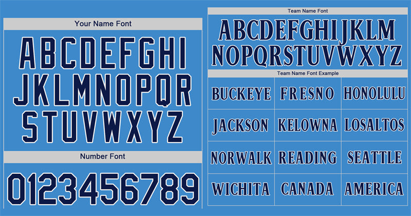 Custom Powder Blue Navy-White Hook Classic Style Authentic Baseball Jersey