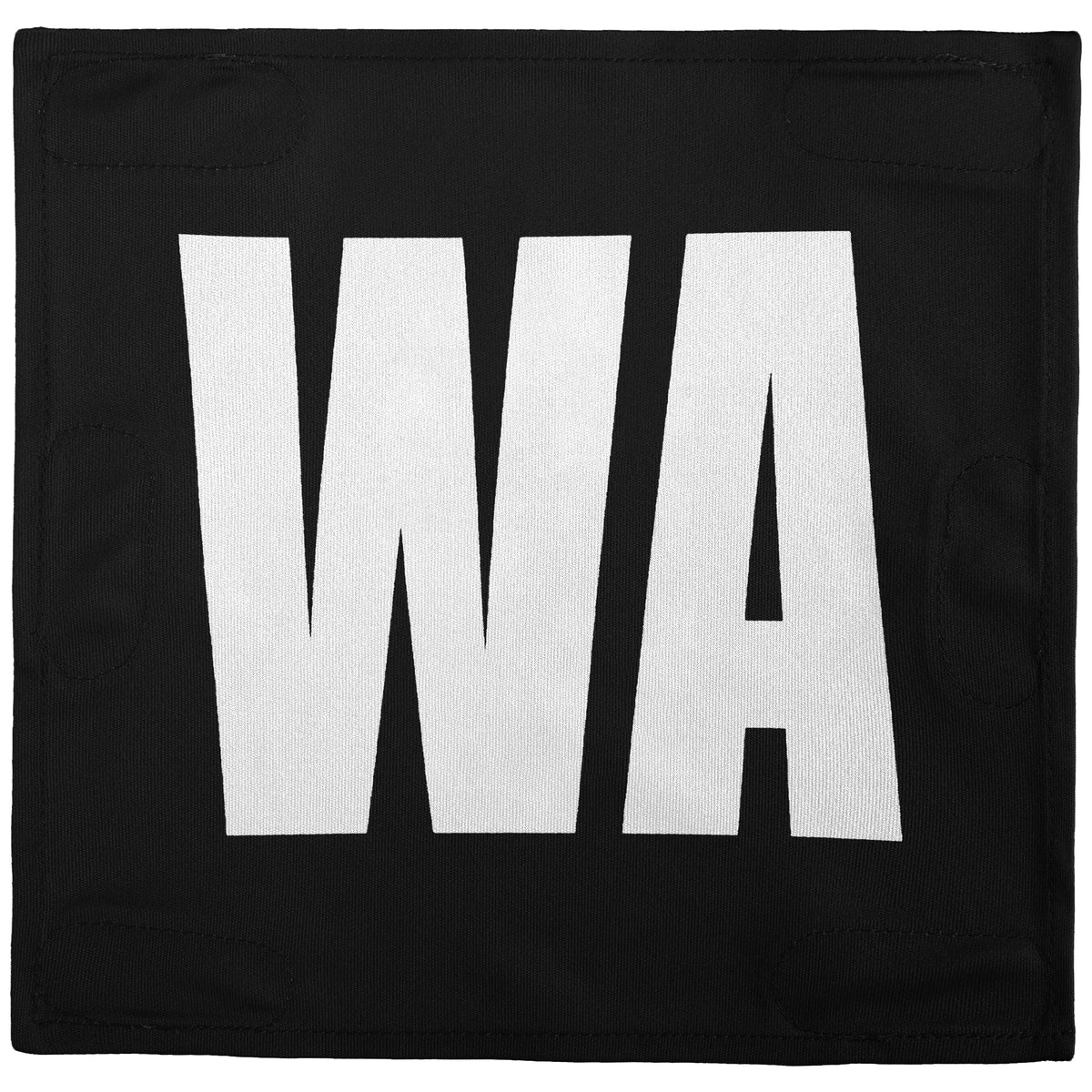 Netball Velcro Patches Set Black & White