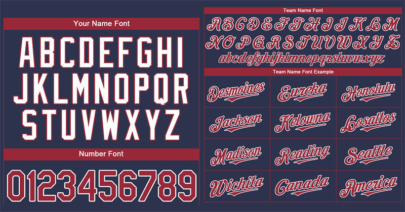 Custom Navy Red-Old Gold Classic Style Authentic Baseball Jersey