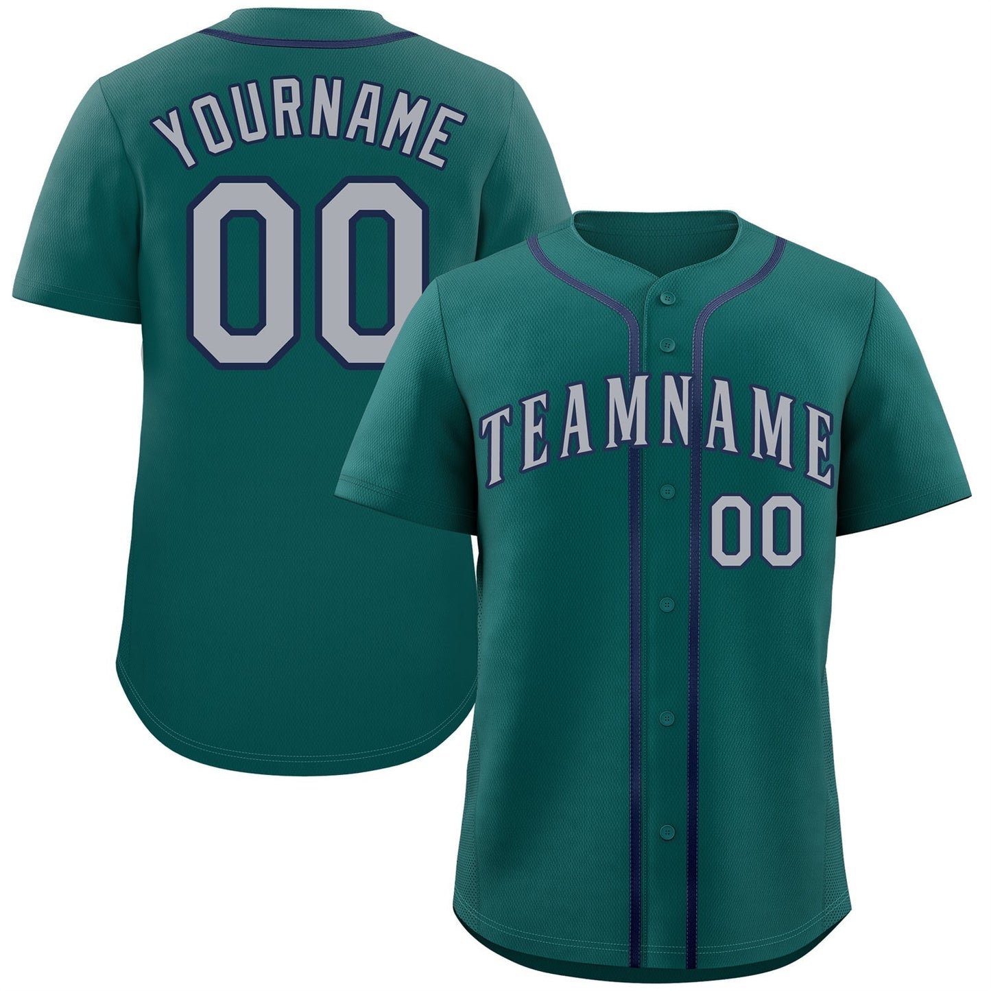 Aqua Baseball Jersey