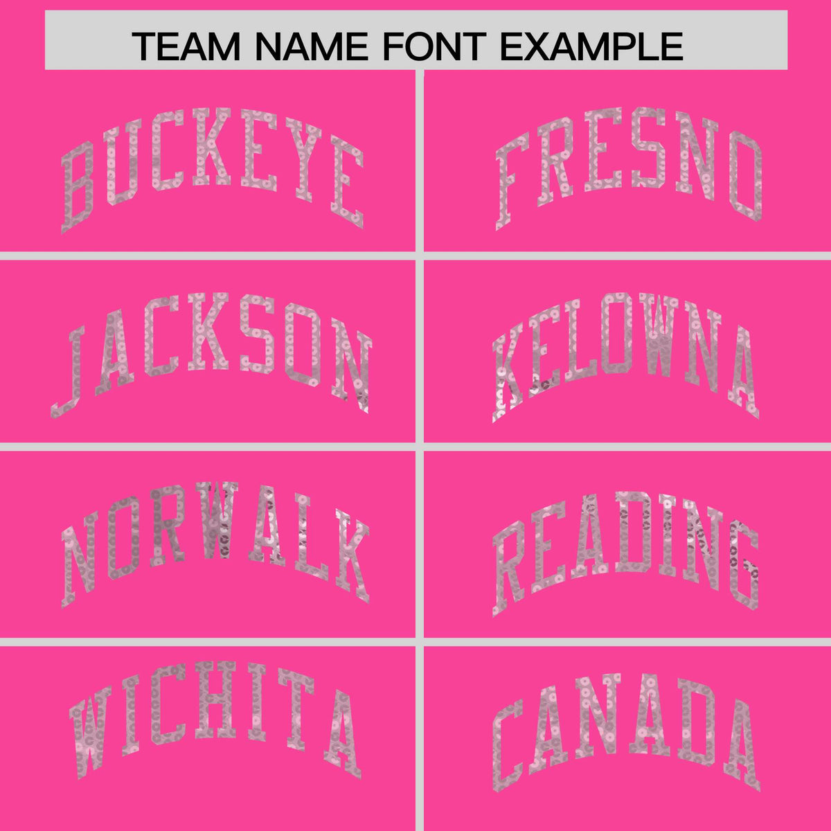 Custom Pink Light Pink Women Netball Sequined Dress