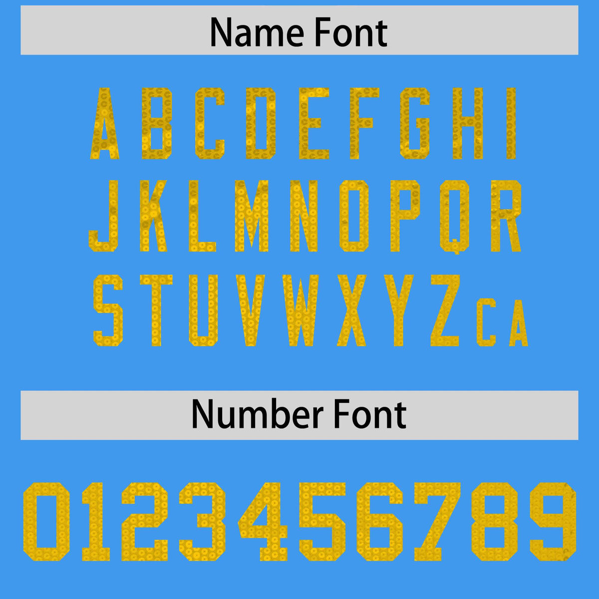 Custom Powder Blue Gold Women Netball Sequined Dress