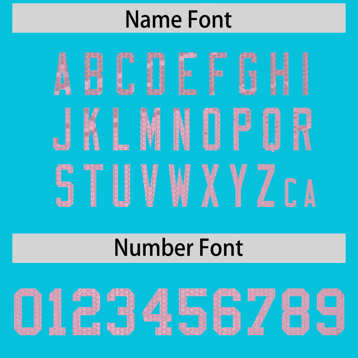 Custom Sky Blue Light Pink Women Netball Sequined Dress