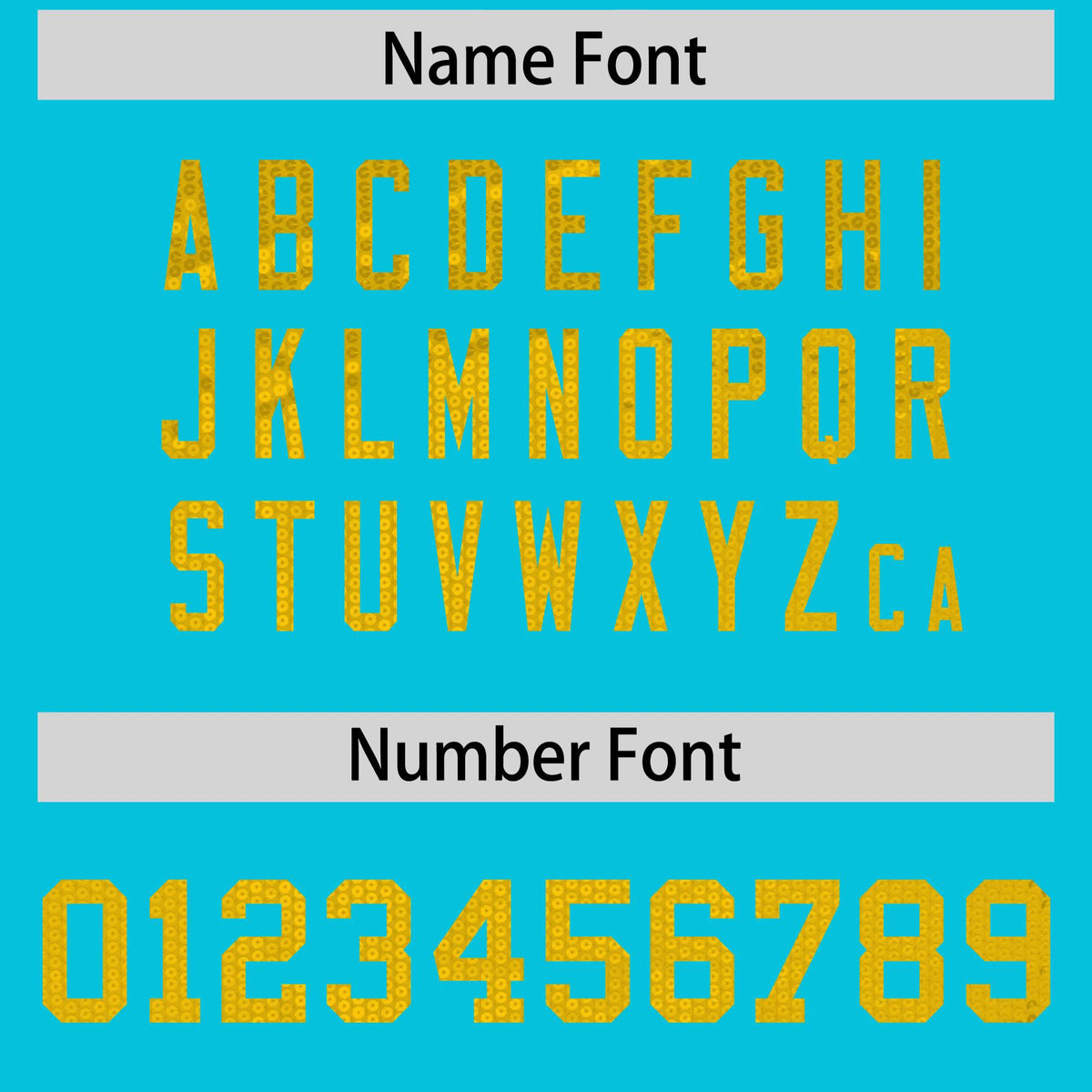 Custom Sky Blue Gold Women Netball Sequined Dress