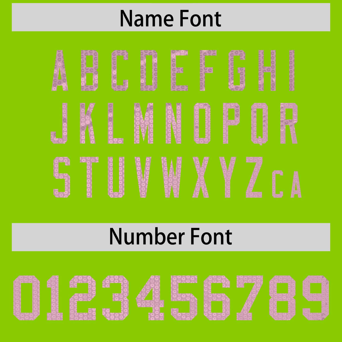 Custom Neon Green Light Pink Women Netball Sequined Dress