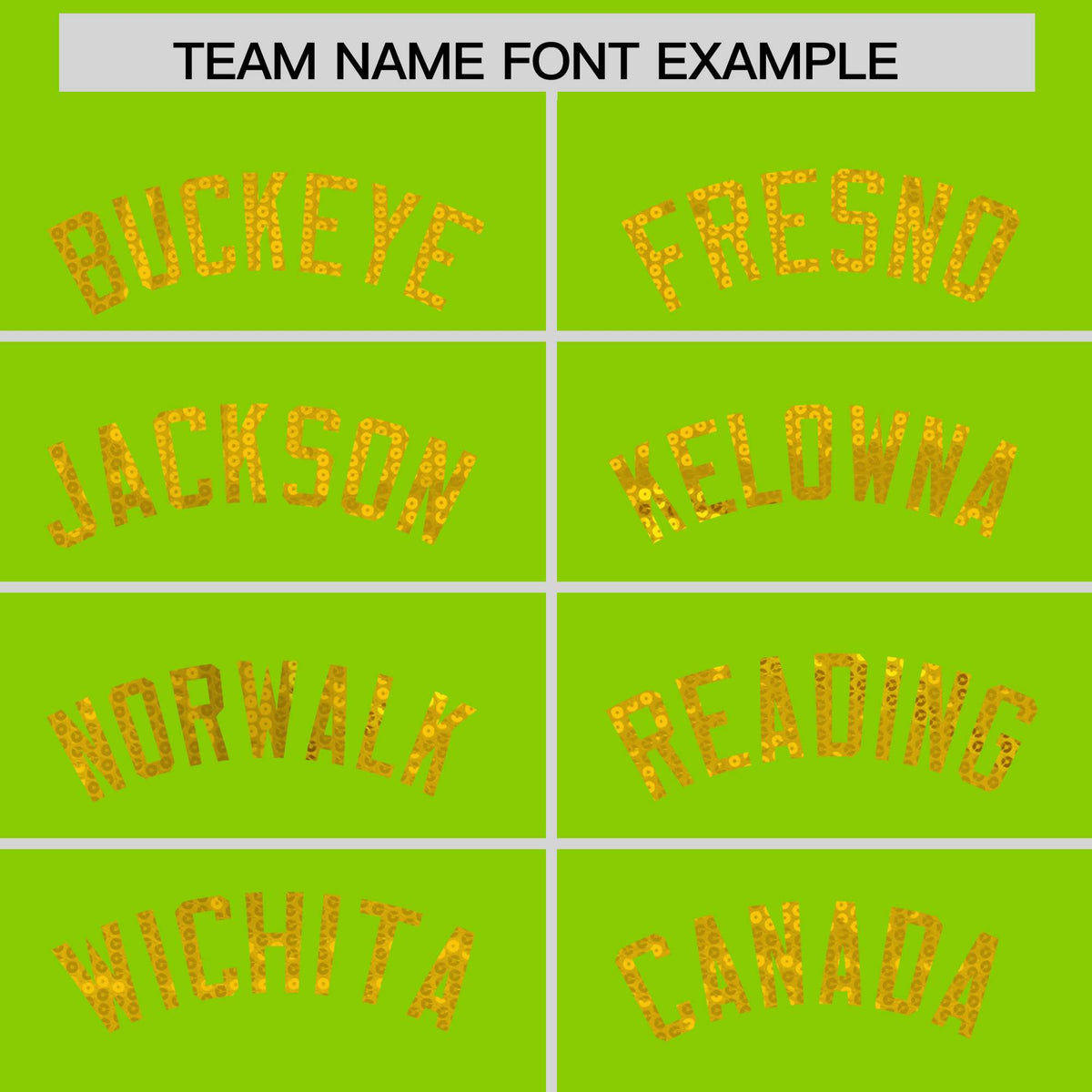 Custom Neon Green Gold Women Netball Sequined Dress