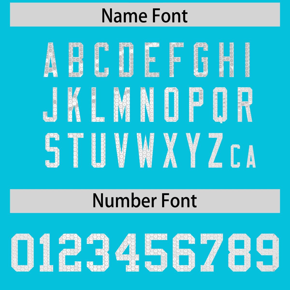 Custom Sky Blue White Women Netball Sequined Dress