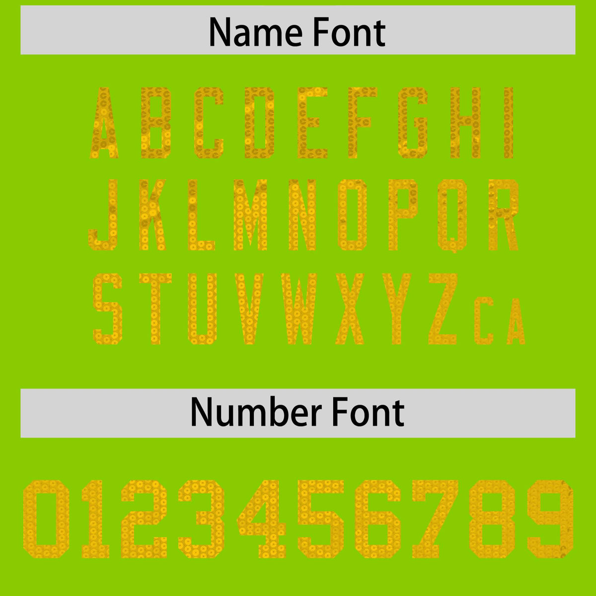 Custom Neon Green Gold Women Netball Sequined Dress