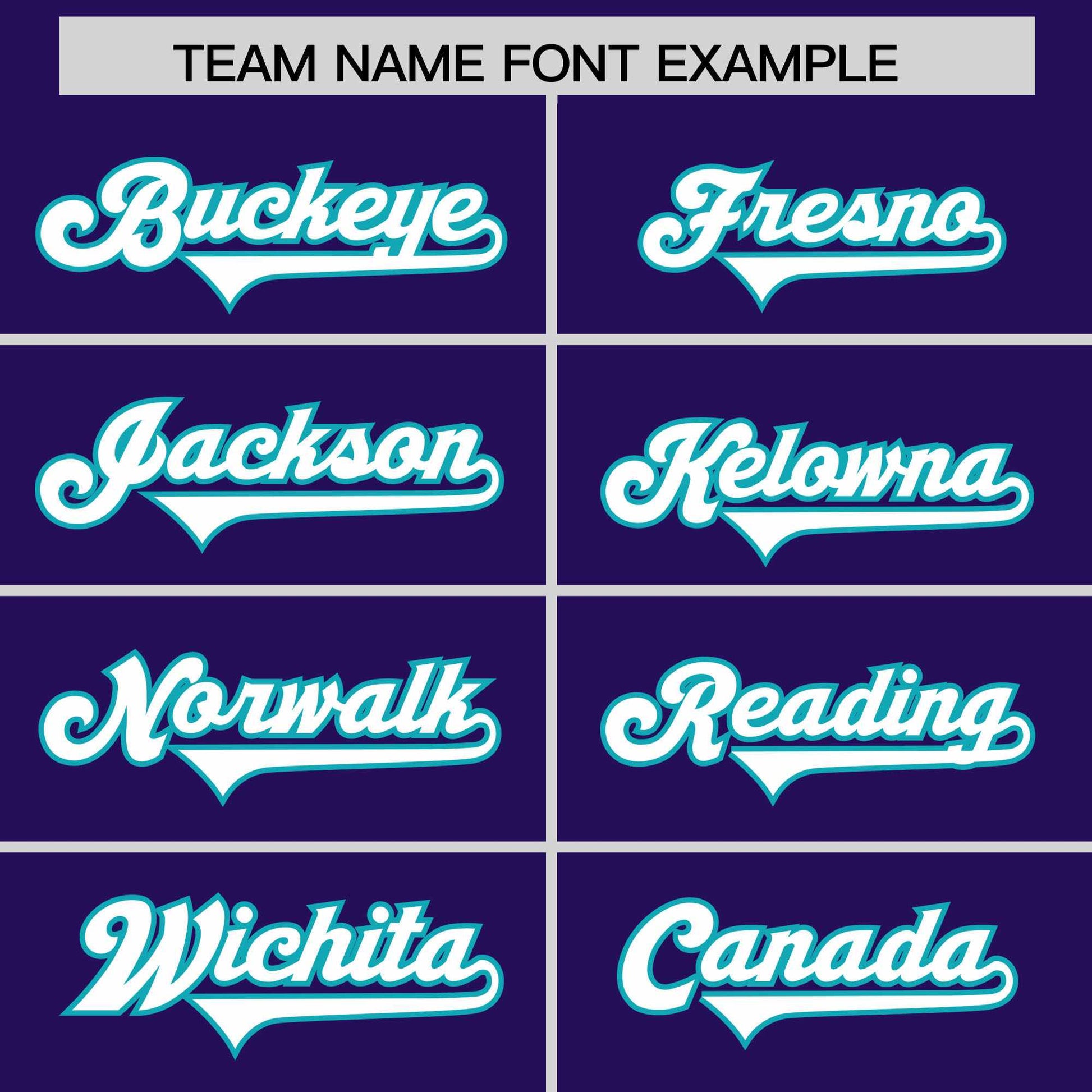 Custom Purple Personalized Classic Authentic Football Jersey