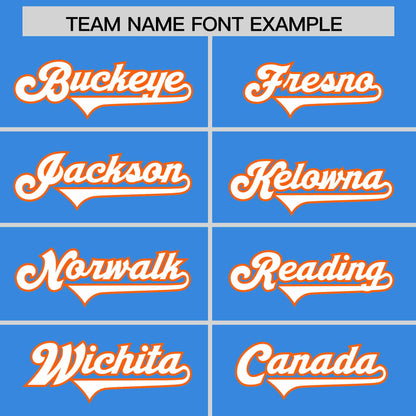 Custom Powder Blue Personalized Classic Authentic Football Jersey