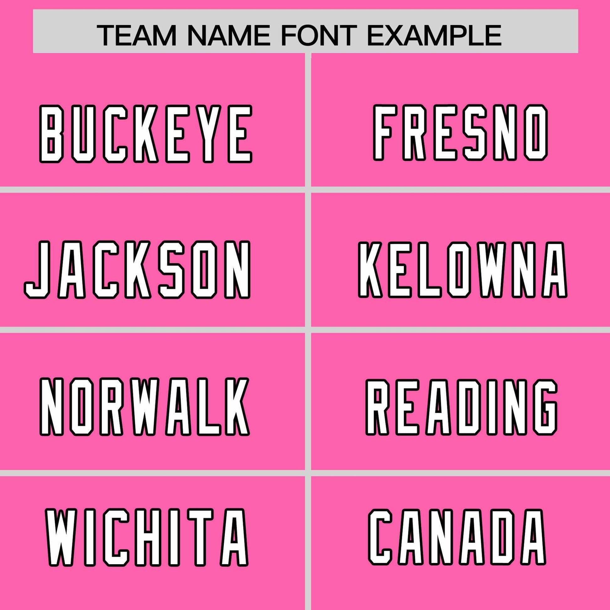 Custom Pink Personalized Classic Authentic Football Jersey