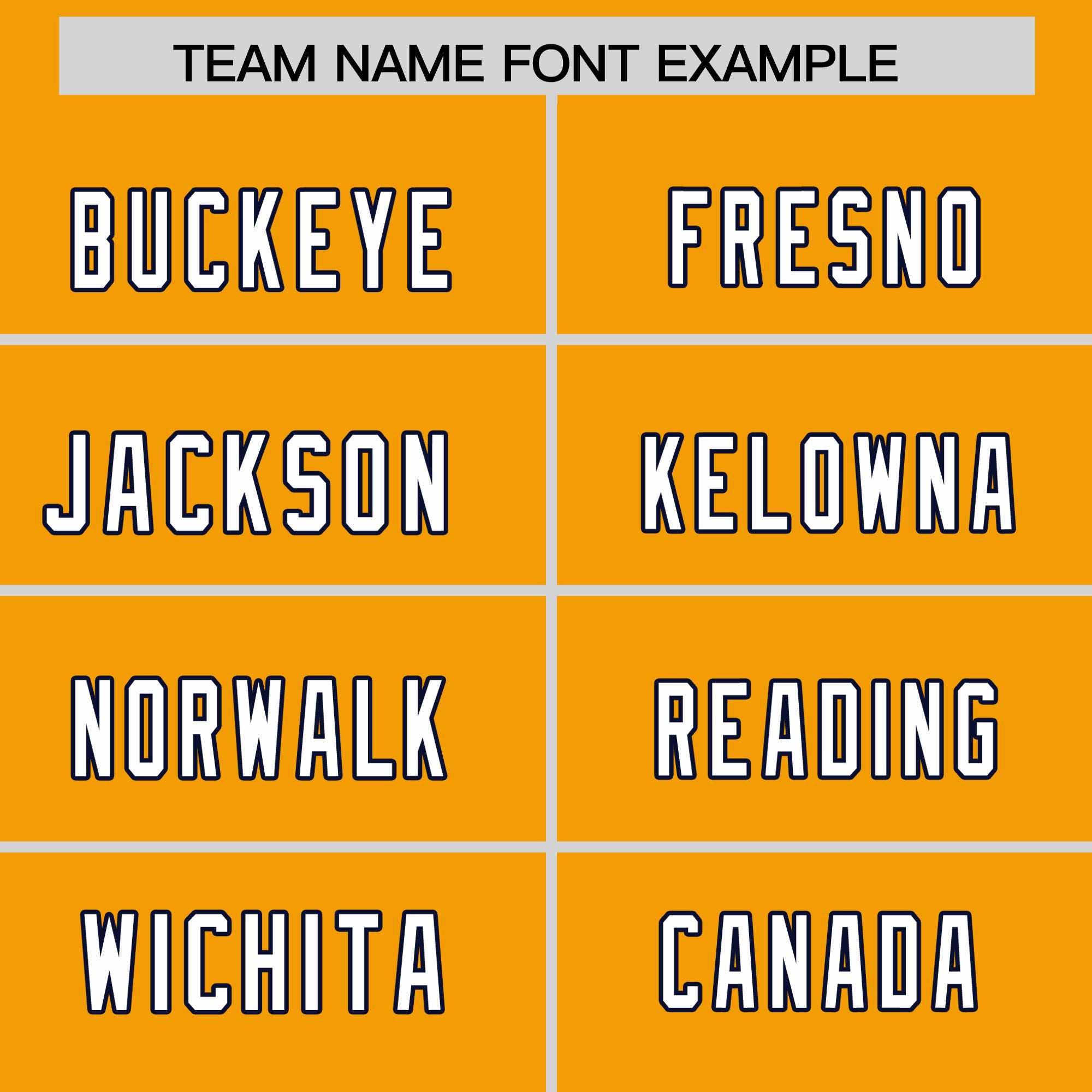 Custom Yellow Personalized Classic Authentic Football Jersey
