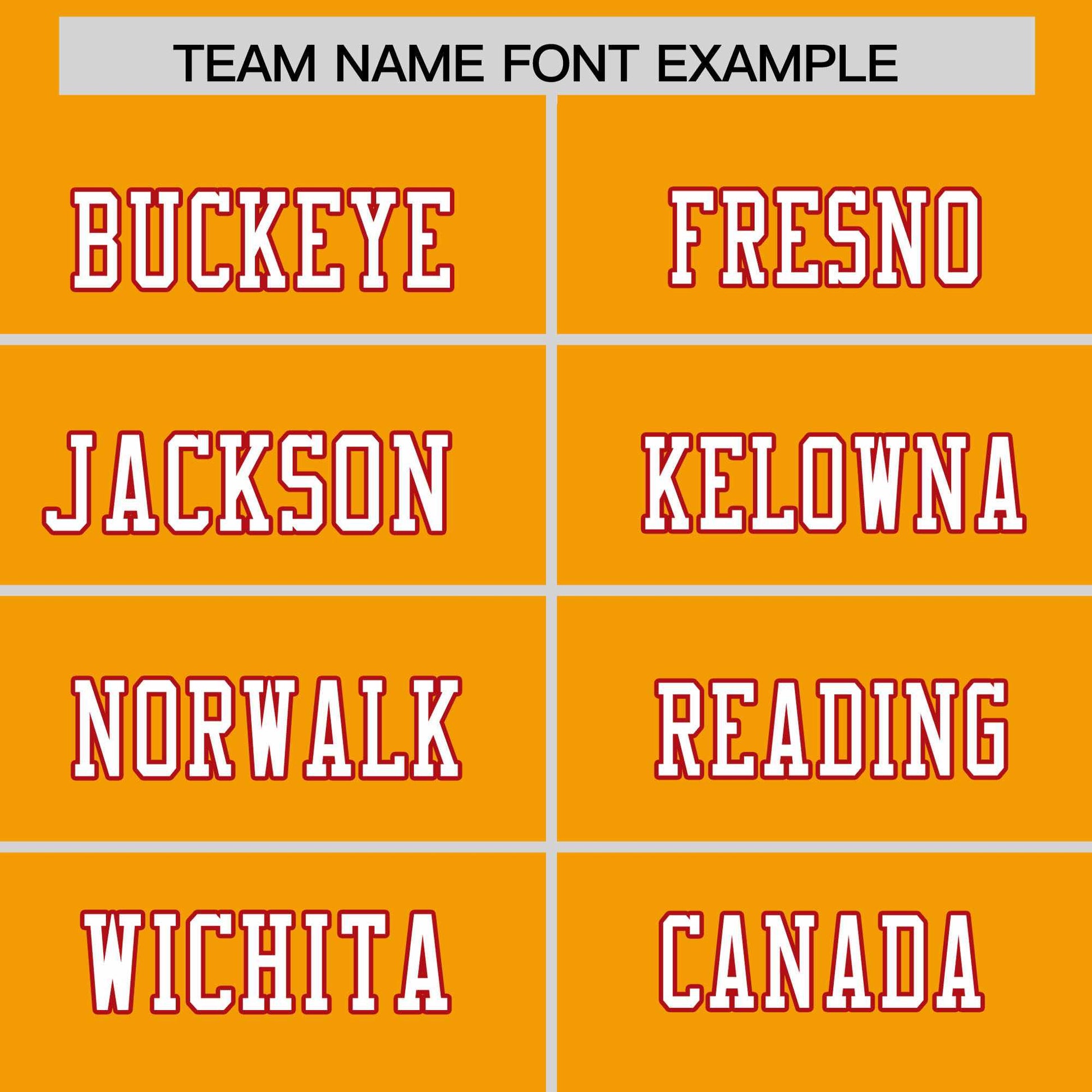 Custom Yellow Personalized Classic Authentic Football Jersey
