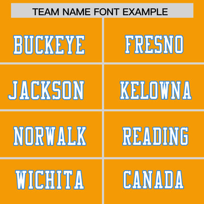 Custom Yellow Personalized Classic Authentic Football Jersey