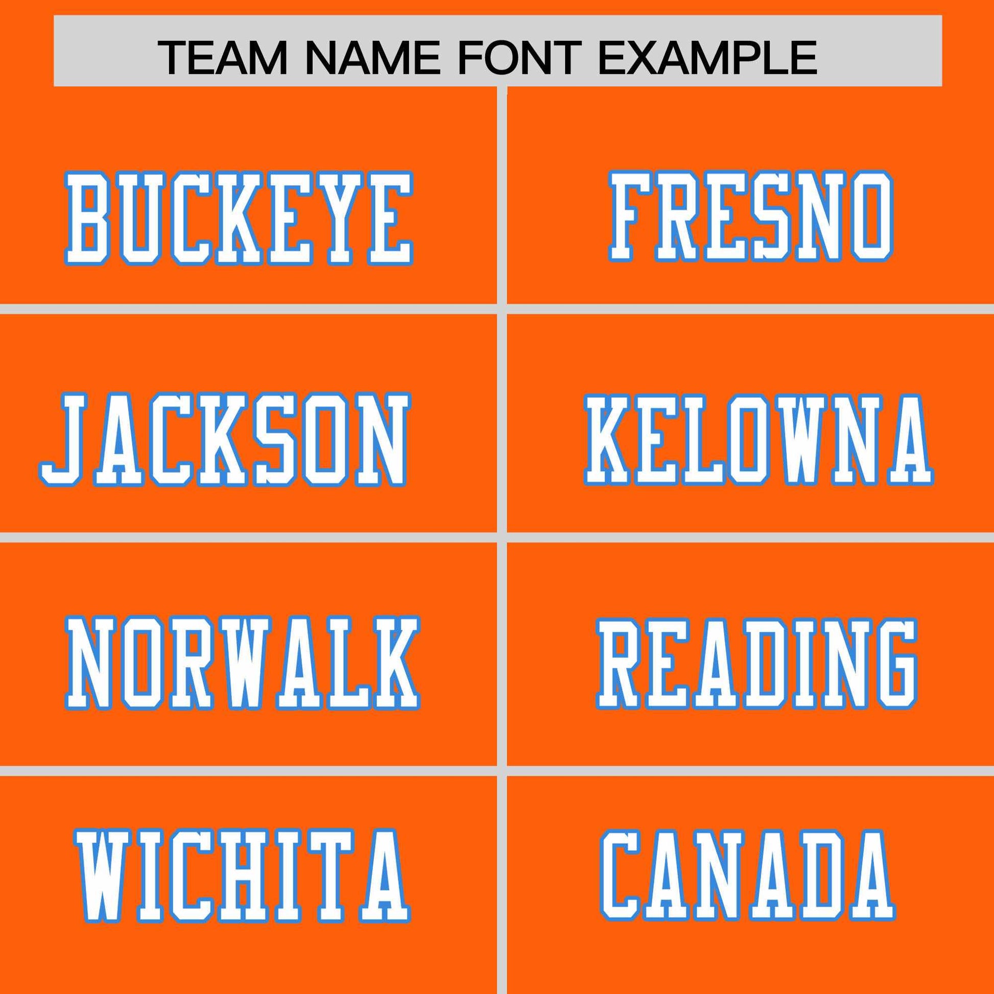 Custom Orange Personalized Classic Authentic Football Jersey