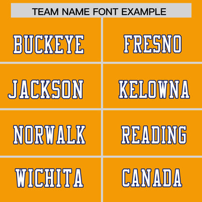 Custom Yellow Personalized Classic Authentic Football Jersey