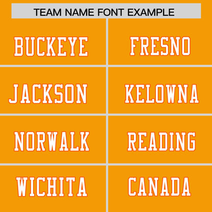 Custom Yellow Personalized Classic Authentic Football Jersey