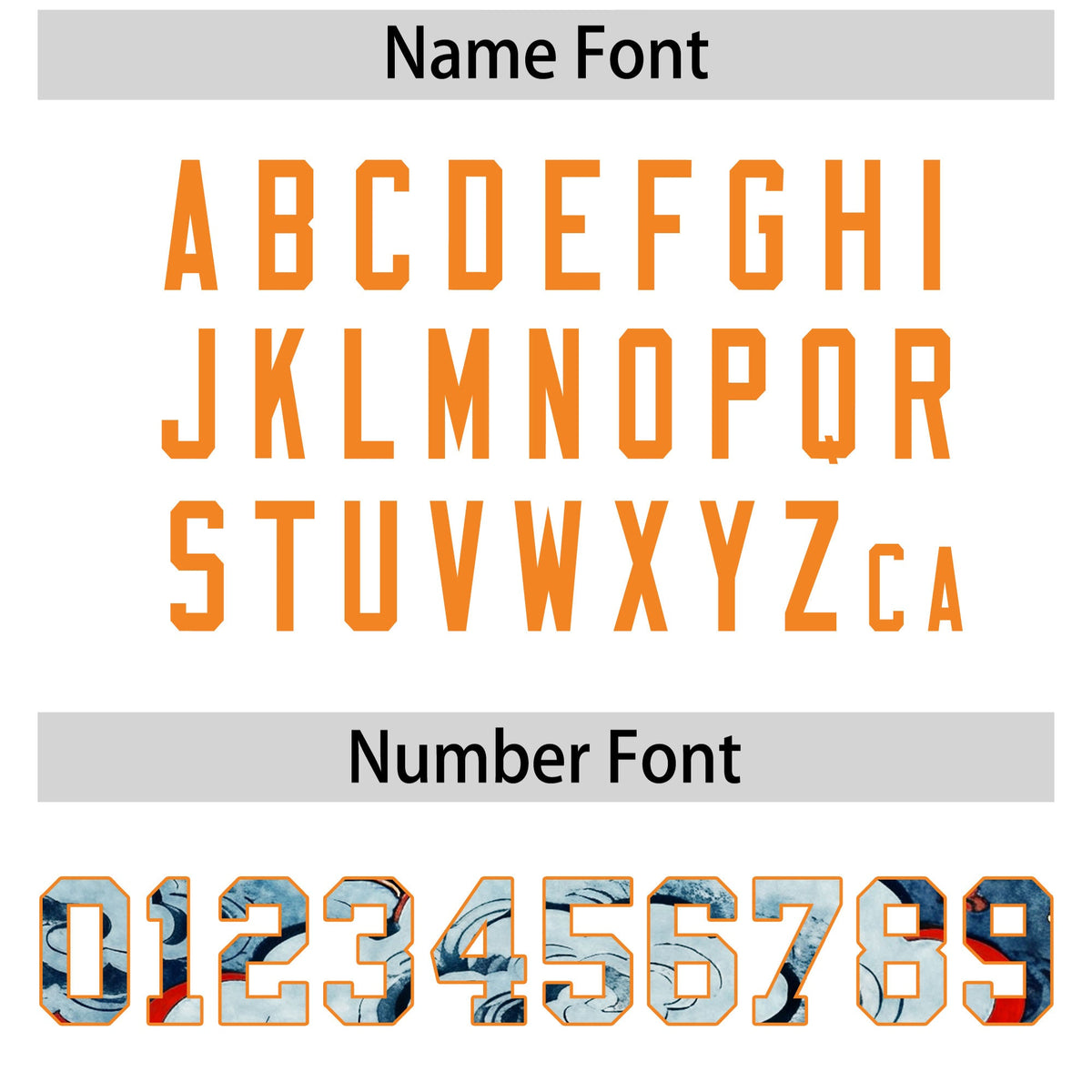 Custom White Orange Ukiyo-e Auspicious Clouds Graffiti Pattern Football Jersey | For Men,For Women | KXKSHOP