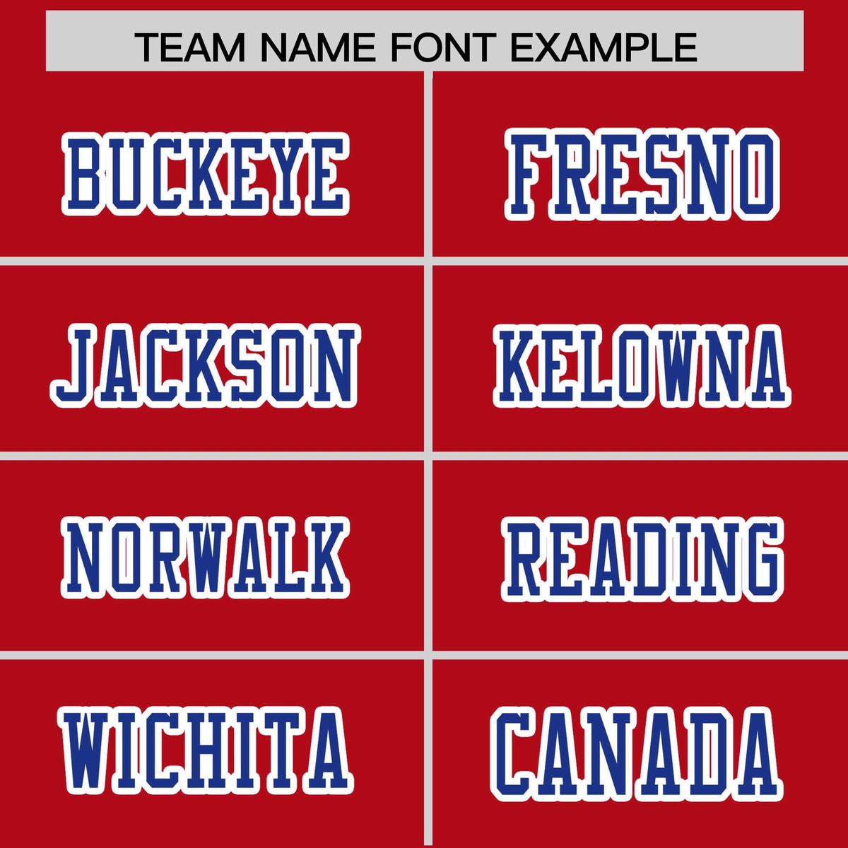 Custom Red Royal Personalized Insert Color Design Authentic Football Jersey