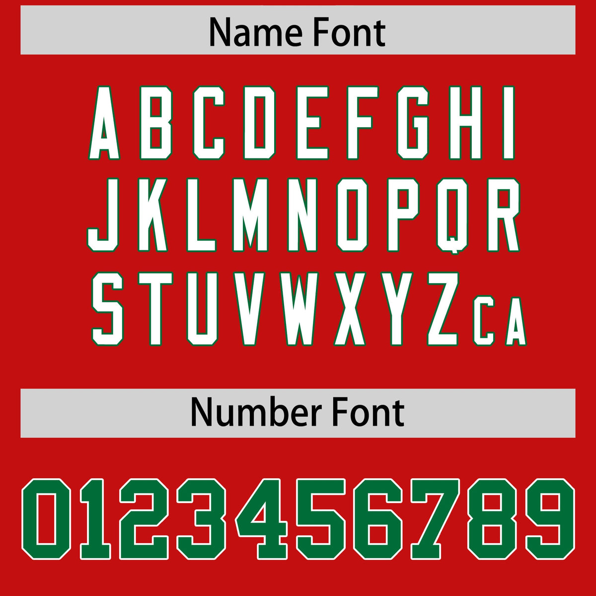 Custom Red Kelly Green Personalized Shoulder Star Pattern Authentic American Football Jersey