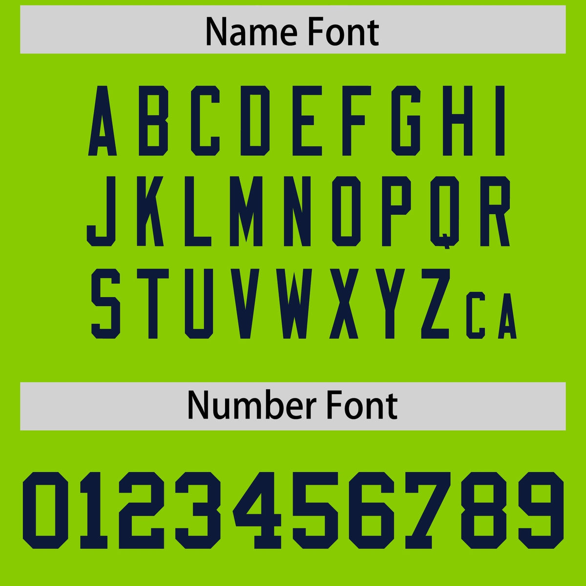 Custom Neon Green Navy Personalized Shoulder Star Pattern Authentic American Football Jersey