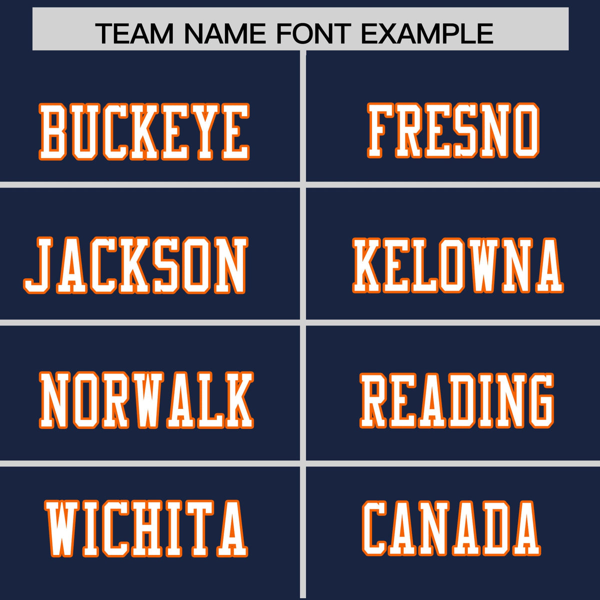 Custom Navy Orange Personalized Shoulder Star Pattern Authentic American Football Jersey