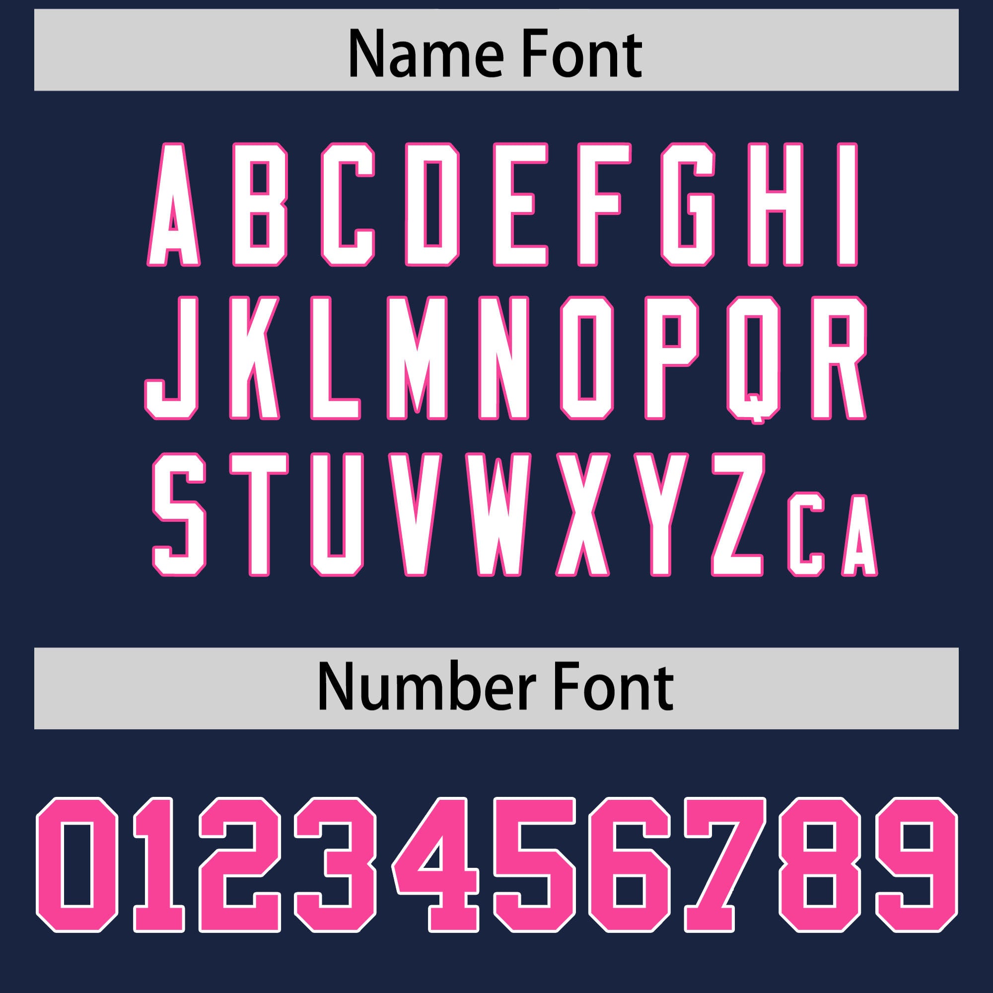 Custom Navy Pink Personalized Shoulder Star Pattern Authentic American Football Jersey