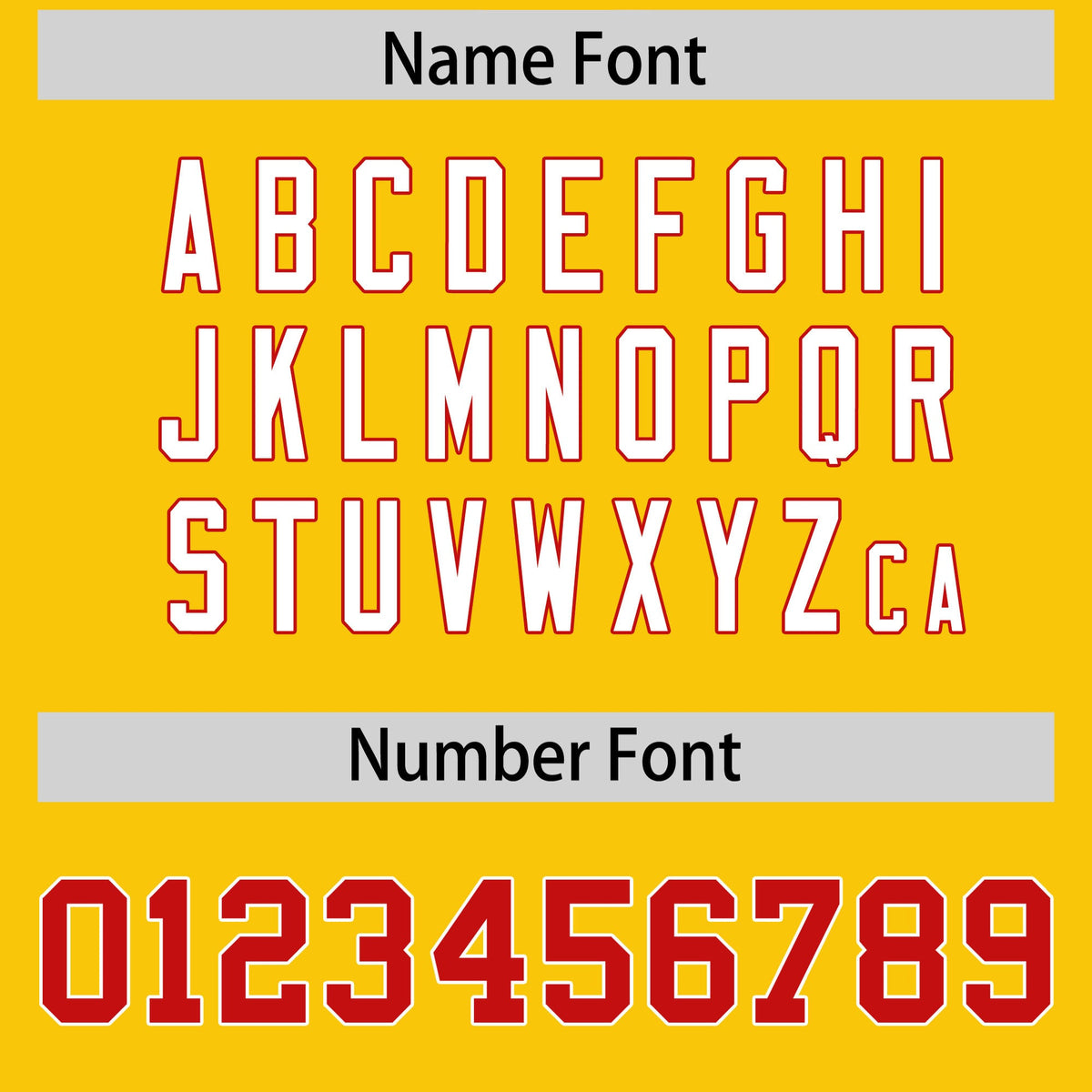 Custom Gold Red Personalized Shoulder Star Pattern Authentic American Football Jersey