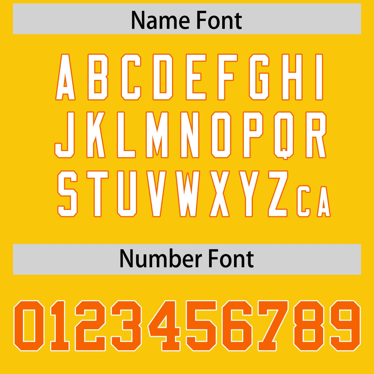 Custom Gold Orange Personalized Shoulder Star Pattern Authentic American Football Jersey