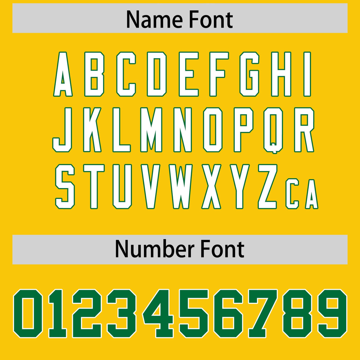 Custom Gold Kelly Green Personalized Shoulder Star Pattern Authentic American Football Jersey