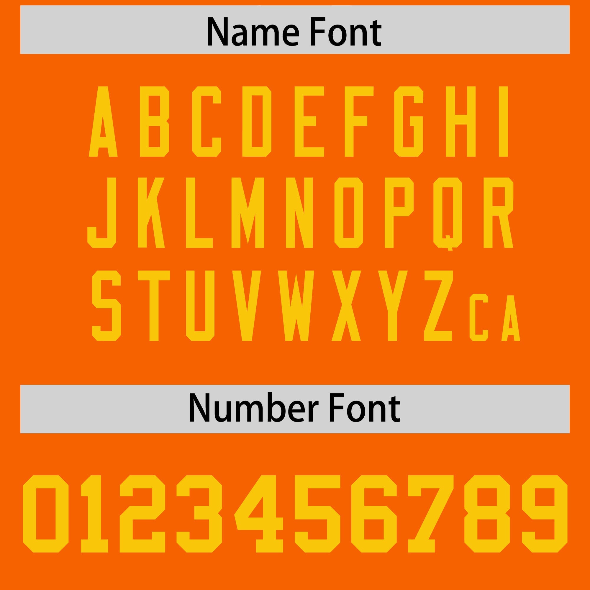 Custom Orange Gold Personalized Shoulder Star Pattern Authentic American Football Jersey