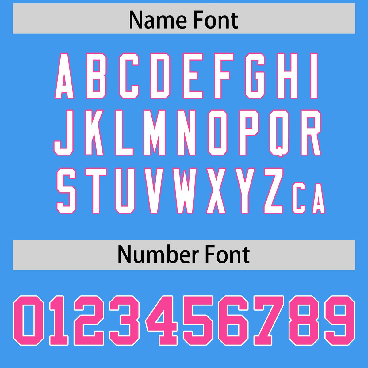 Custom Powder Blue Pink Personalized Shoulder Star Pattern Authentic American Football Jersey