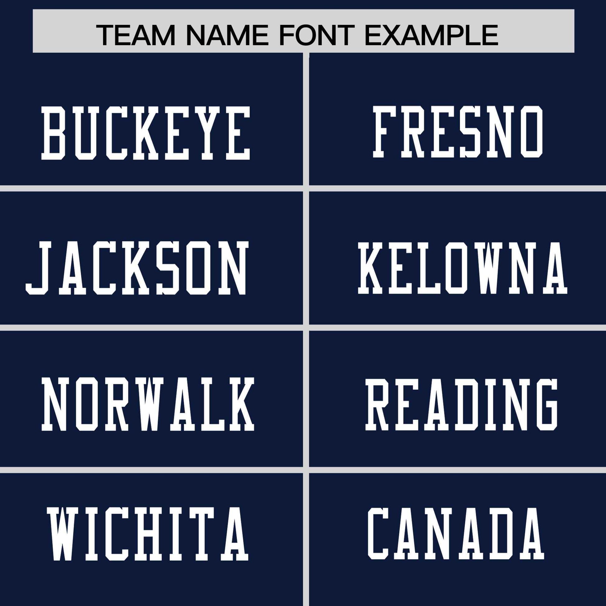 Custom Navy White Personalized Classic Authentic Football Jersey