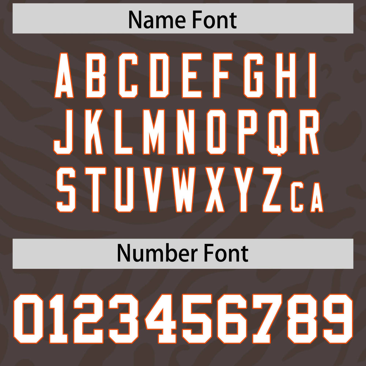 Custom Seal Brown Light Brown Personalized Zebra Stripes Pattern Authentic Football Jersey