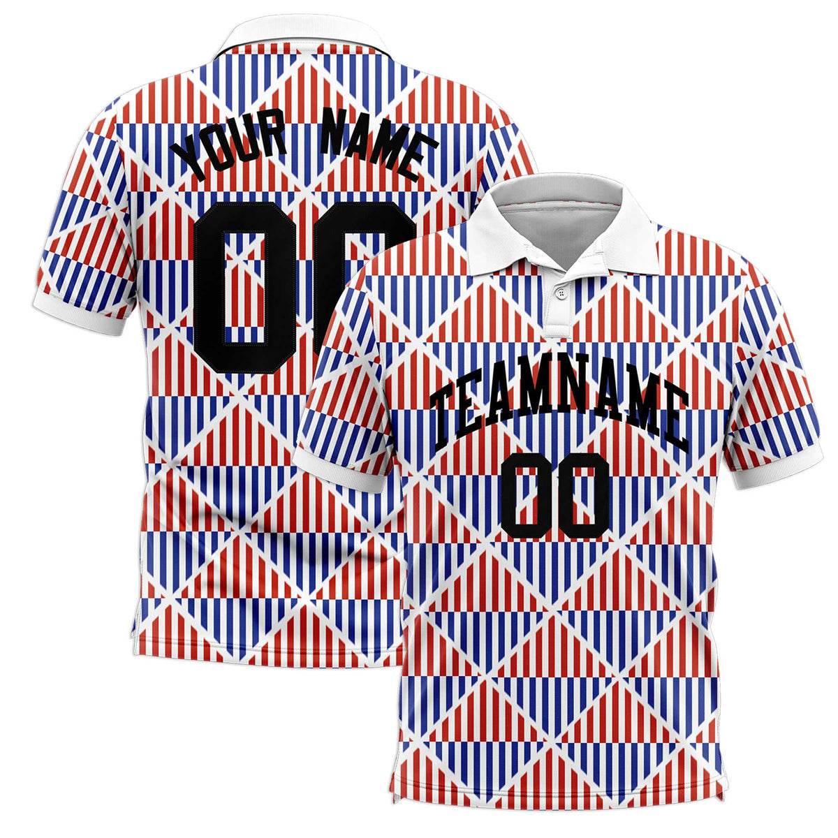 Custom White Lingge Sunshine Polo Shirts