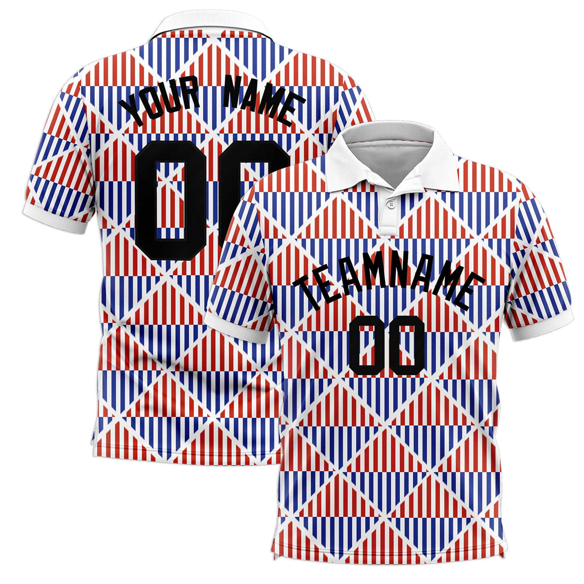 Custom White Lingge Sunshine Polo Shirts