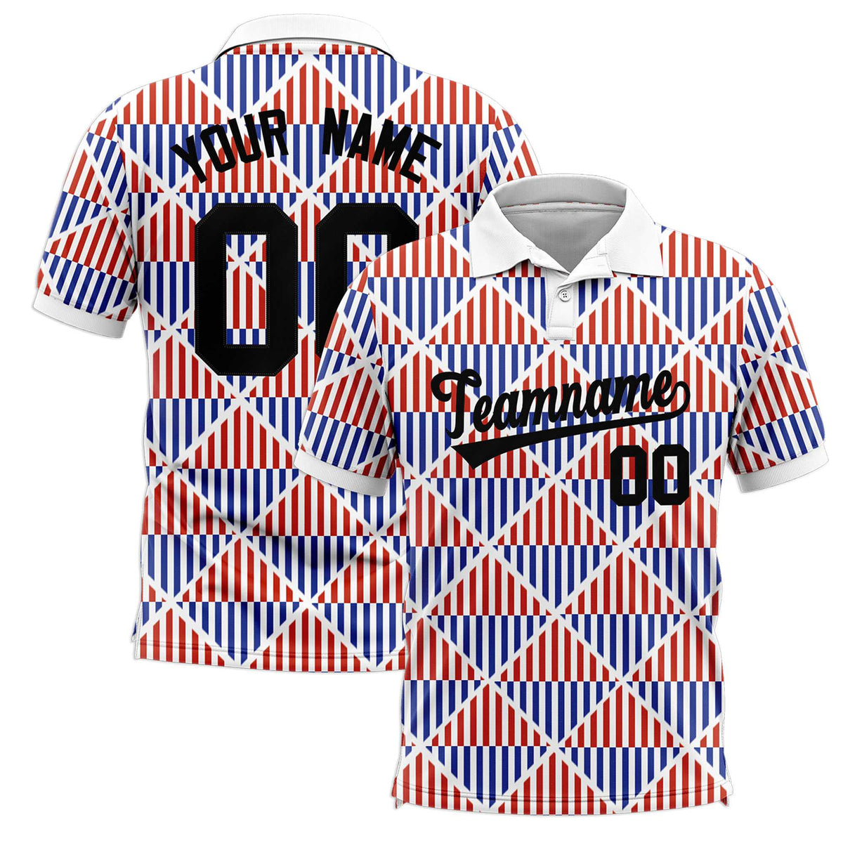 Custom White Lingge Sunshine Polo Shirts