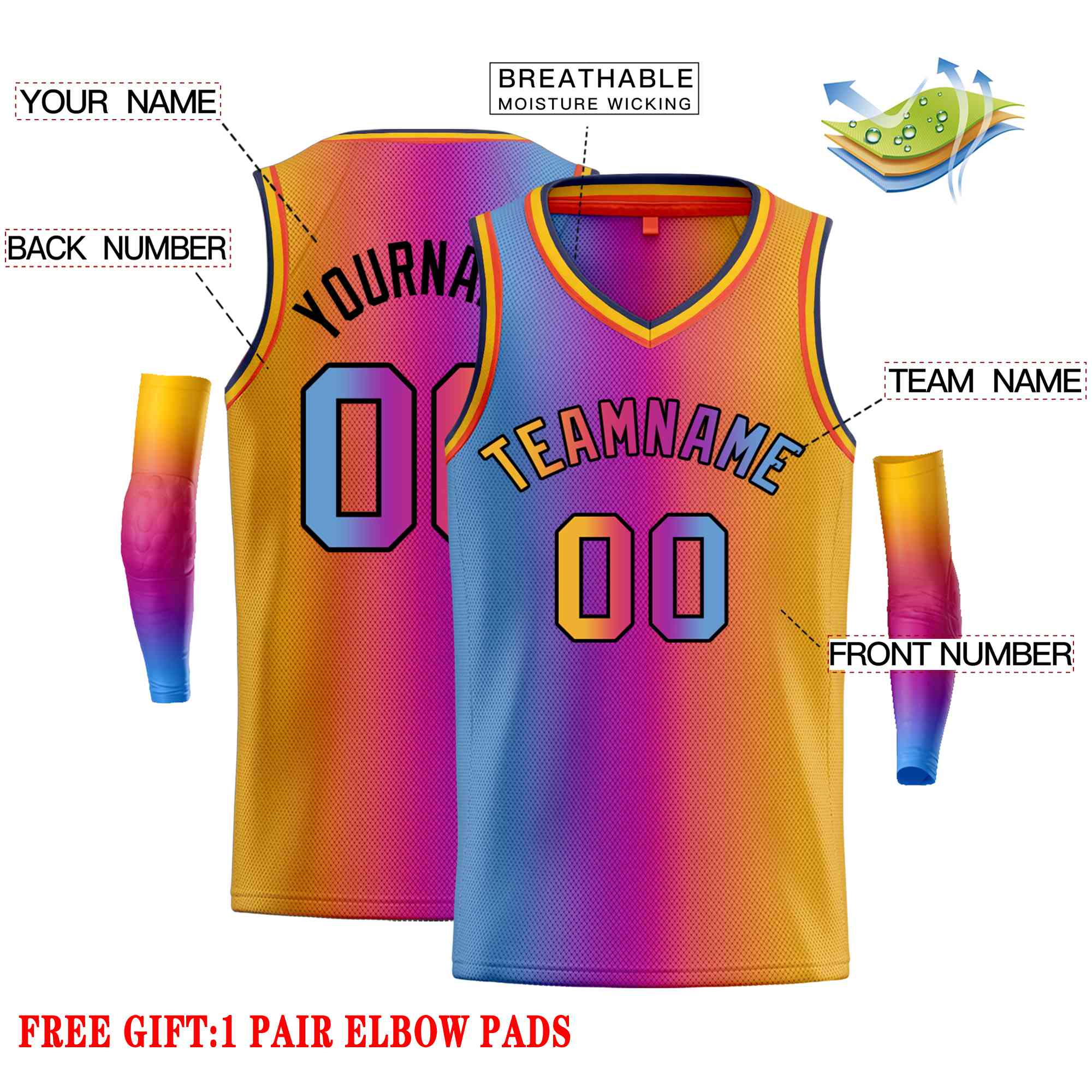 Orange Jersey Basketball