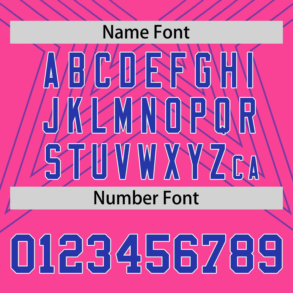 Custom Pink Royal Personalized Star Pattern Raglan Sleeves Performance T-Shirt