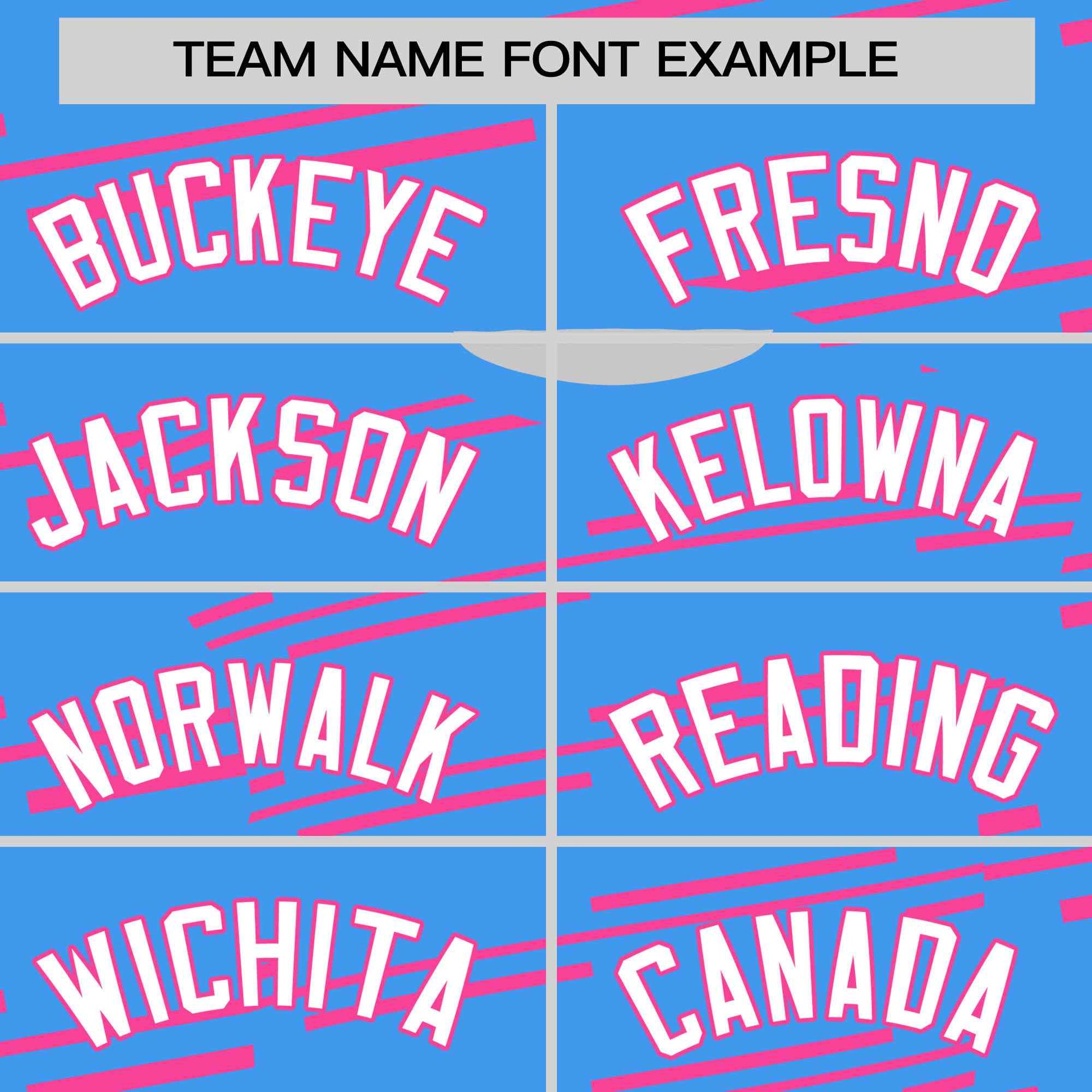 Custom Powder Blue Pink Personalized Slanting Line Graffiti Pattern Performance T-Shirt