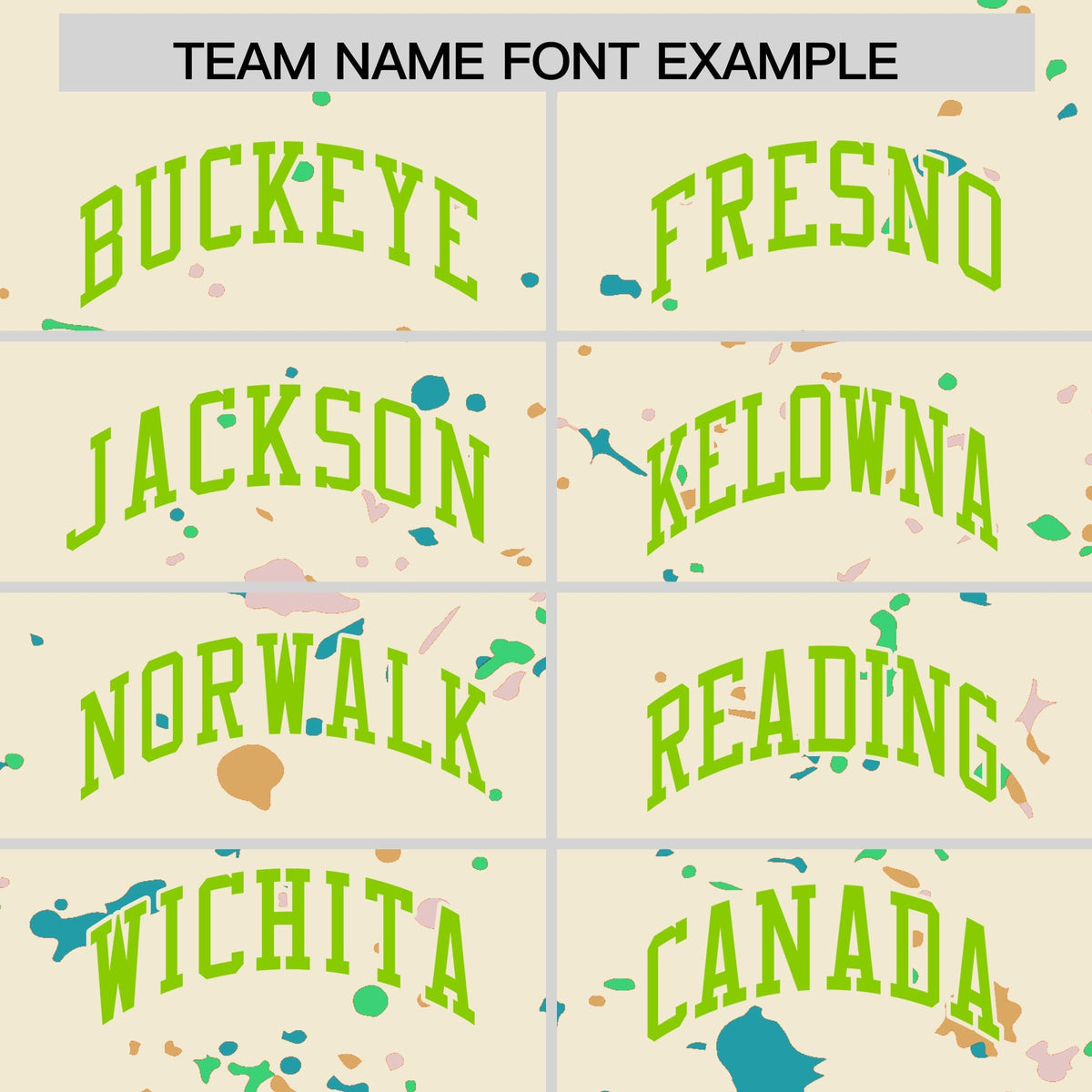 Custom Cream Neon Green Spray Painting Graffiti Pattern Personalization T-shirt| KXKSHOP