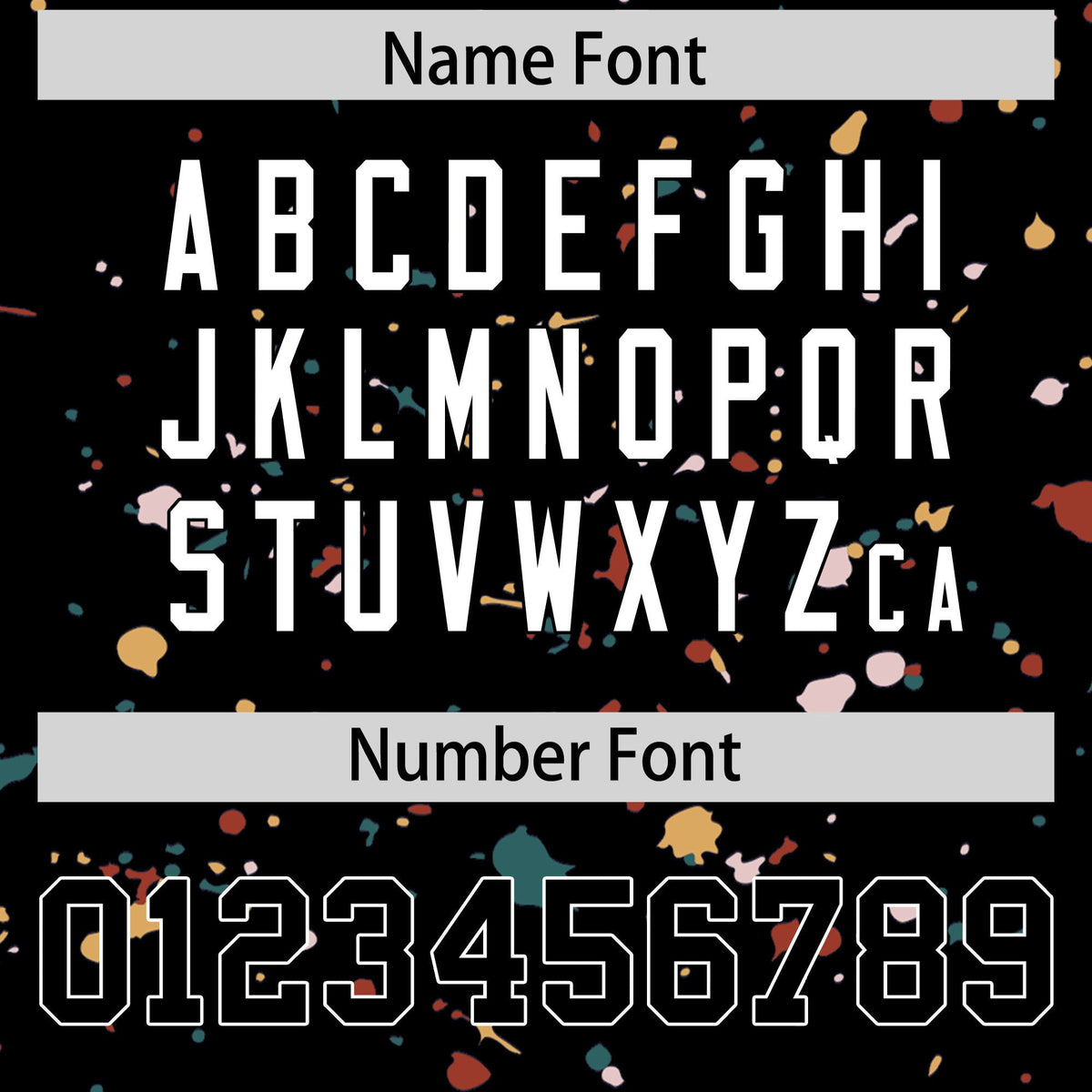 Custom Black White Spray Painting Graffiti Pattern Personalization T-shirt| KXKSHOP