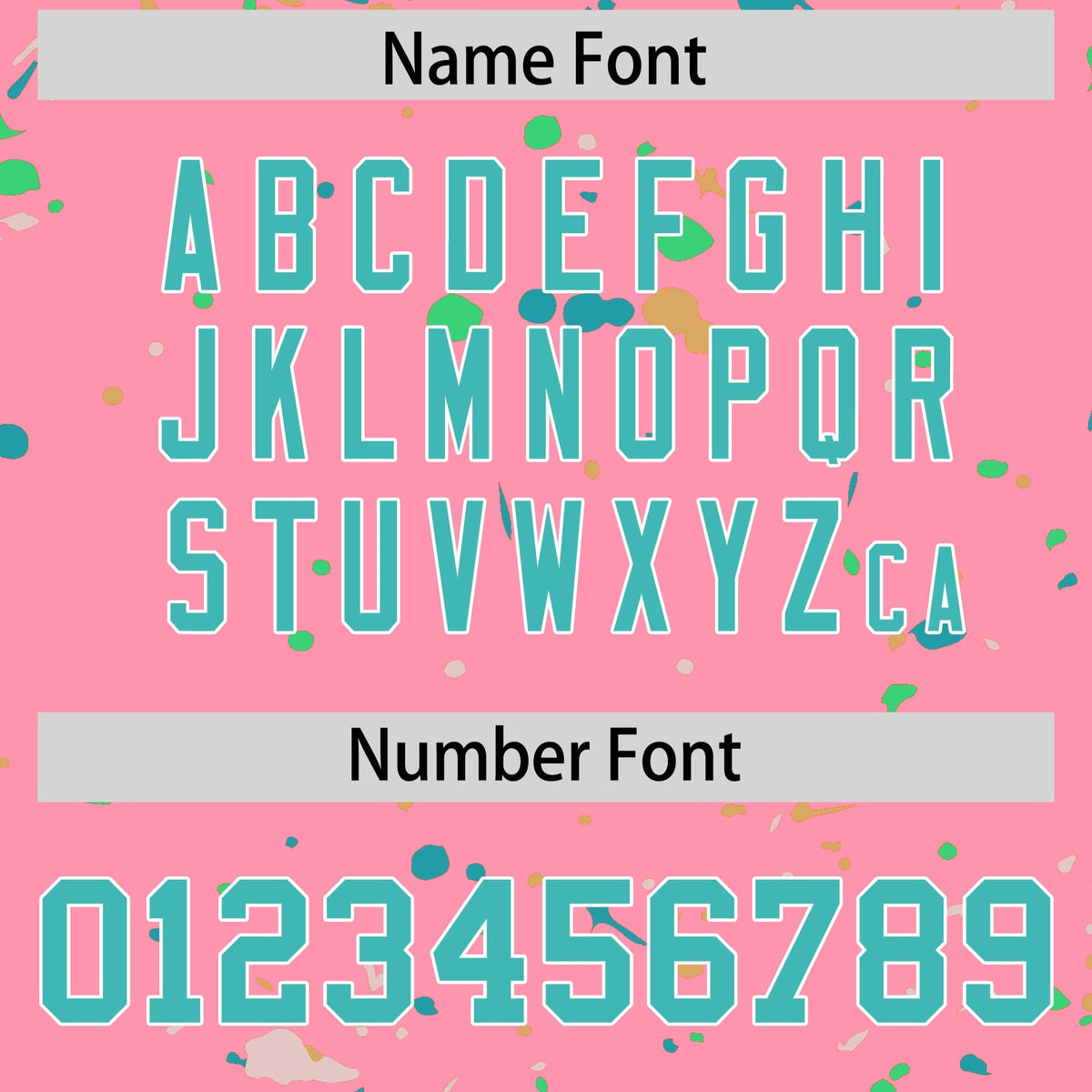 Custom Light Pink Teal White Spray Painting Graffiti Pattern Personalization T-shirt| KXKSHOP